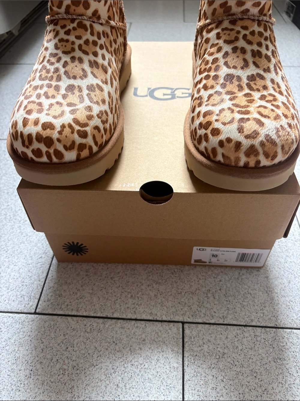 UGG Women's Leopard-Print Ultra Mini’s